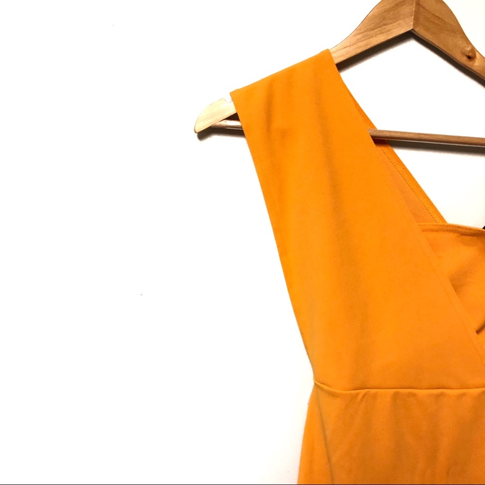 One Shoulder Draped Midi Dress - Picture 5 of 6
